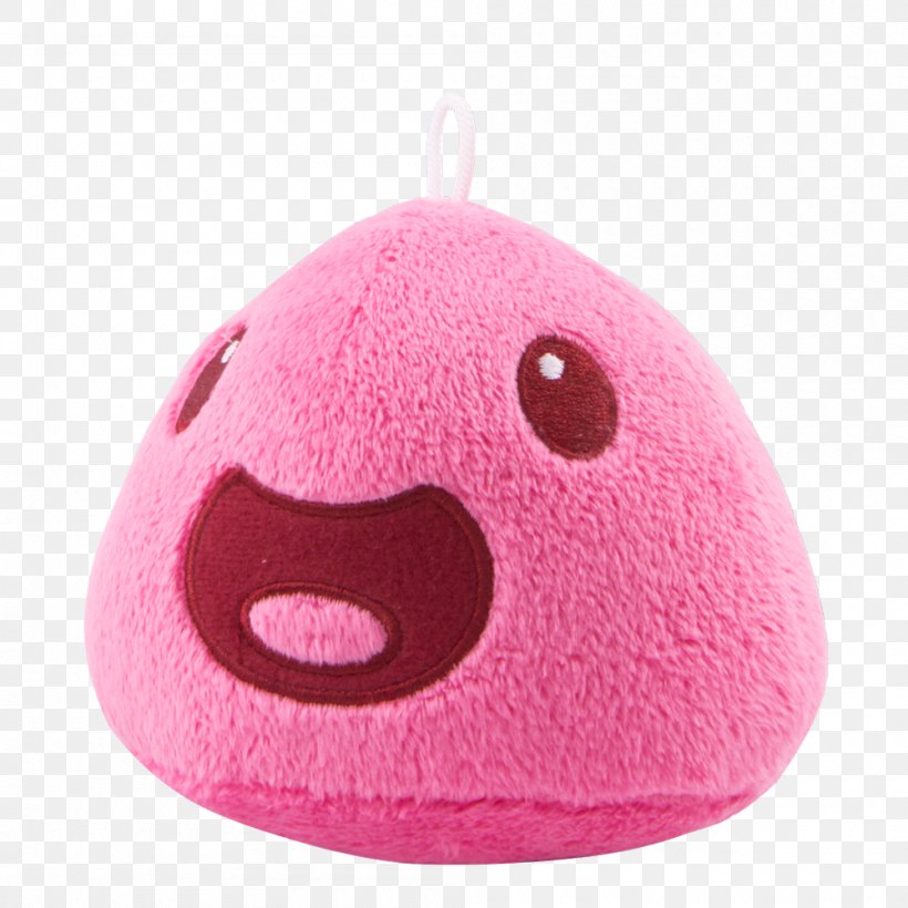 Slime Rancher Plush Textile Stuffed Animals & Cuddly Toys, PNG, 1000x1000px, Slime Rancher, Child, Game, Magenta, Material Download Free