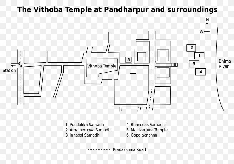 Vithoba Temple, Pandharpur Paper Floor Plan Structure, PNG, 1280x896px, Paper, Area, Auto Part, Black And White, Brand Download Free