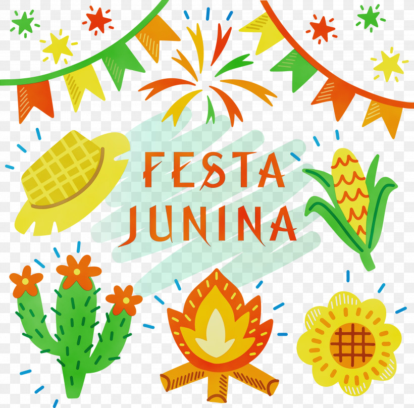 Floral Design, PNG, 3000x2957px, Festa Junina, Brazilian Festa Junina, Carnival, Drawing, Festas De Sao Joao Download Free