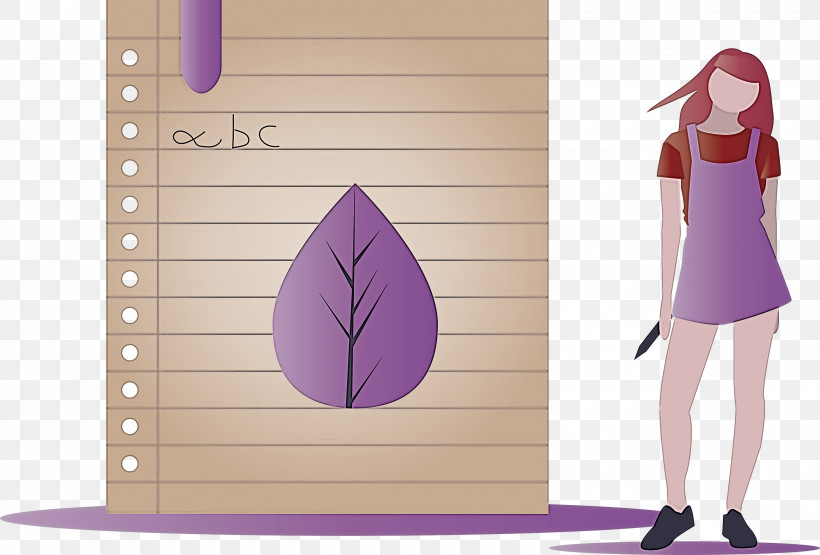 Learning Notebook Girl, PNG, 3000x2033px, Learning, Girl, Notebook, Plant, Purple Download Free
