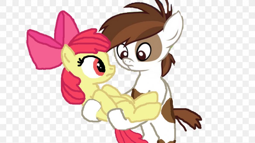 Pony Apple Bloom Sweetie Belle Scootaloo Horse, PNG, 900x506px, Watercolor, Cartoon, Flower, Frame, Heart Download Free