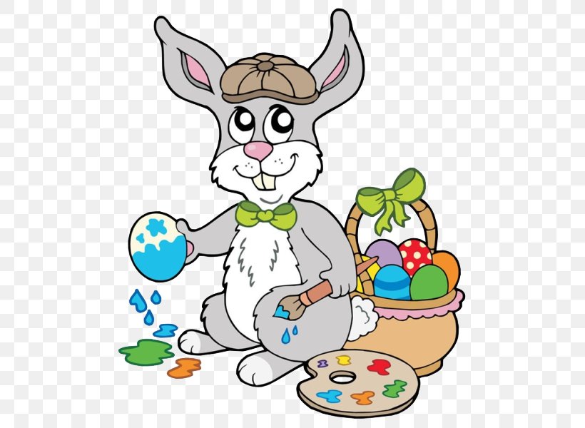 Easter Bunny Illustration, PNG, 508x600px, Easter Bunny, Area, Art, Artwork, Cartoon Download Free