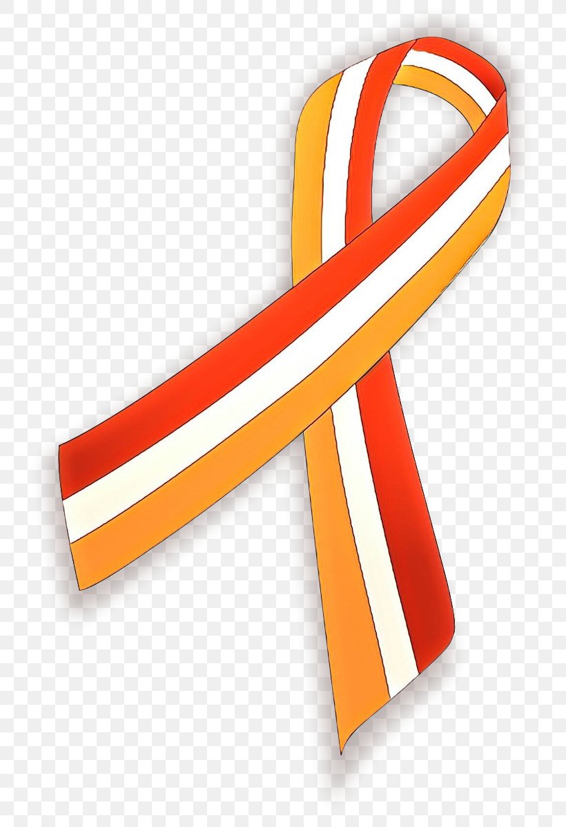 Orange Ribbon, PNG, 739x1197px, Clothing Accessories, Accessoire, Fashion, Logo, Orange Download Free