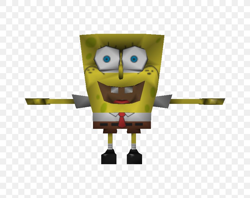 The SpongeBob SquarePants Movie 3D Computer Graphics Low Poly, PNG, 750x650px, 3d Computer Graphics, Spongebob Squarepants Movie, Cartoon, Computer, Figurine Download Free