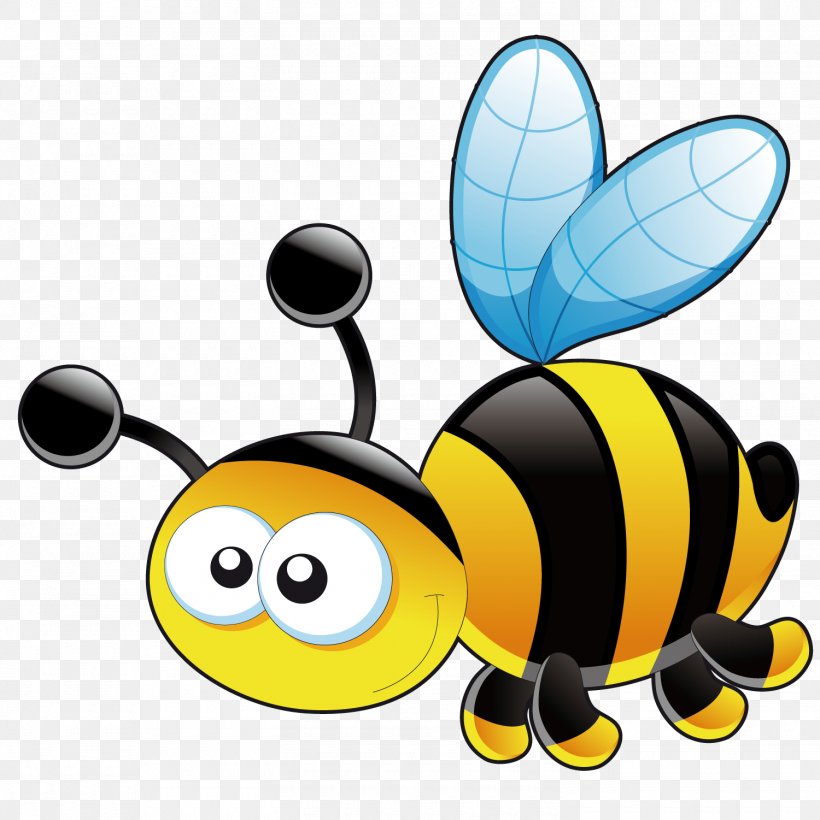 Bumblebee Honey Bee Clip Art, PNG, 1500x1501px, Bee, Beehive, Bumblebee, Butterfly, Cartoon Download Free