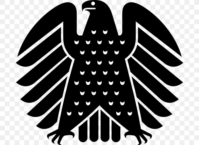 Germany Bundestag German Federal Election, 2017 Logo Organization, PNG, 690x600px, Germany, Angela Merkel, Beak, Bird, Bird Of Prey Download Free