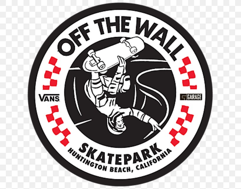 Vans Off The Wall Skatepark Clothing Skateboarding, PNG, 643x643px, Vans, Area, Badge, Bmx, Brand Download Free