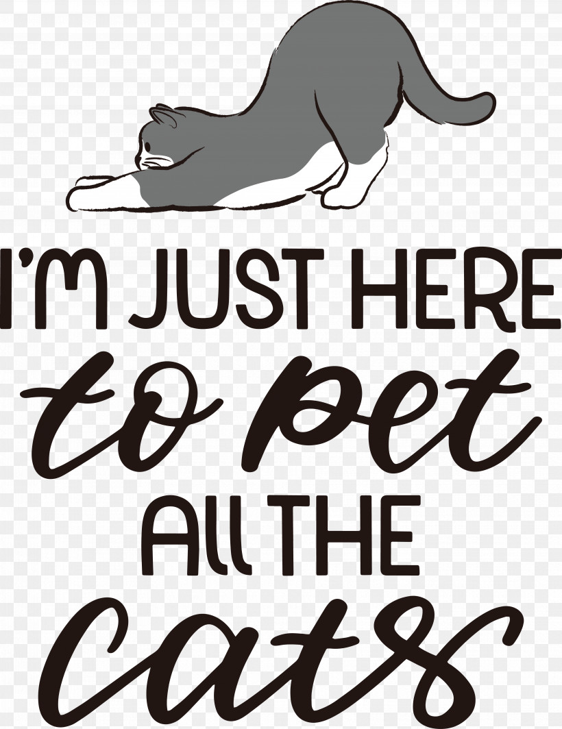 Cat Dog Black And White M Logo Small, PNG, 3728x4841px, Cat, Black And White M, Dog, Line, Logo Download Free