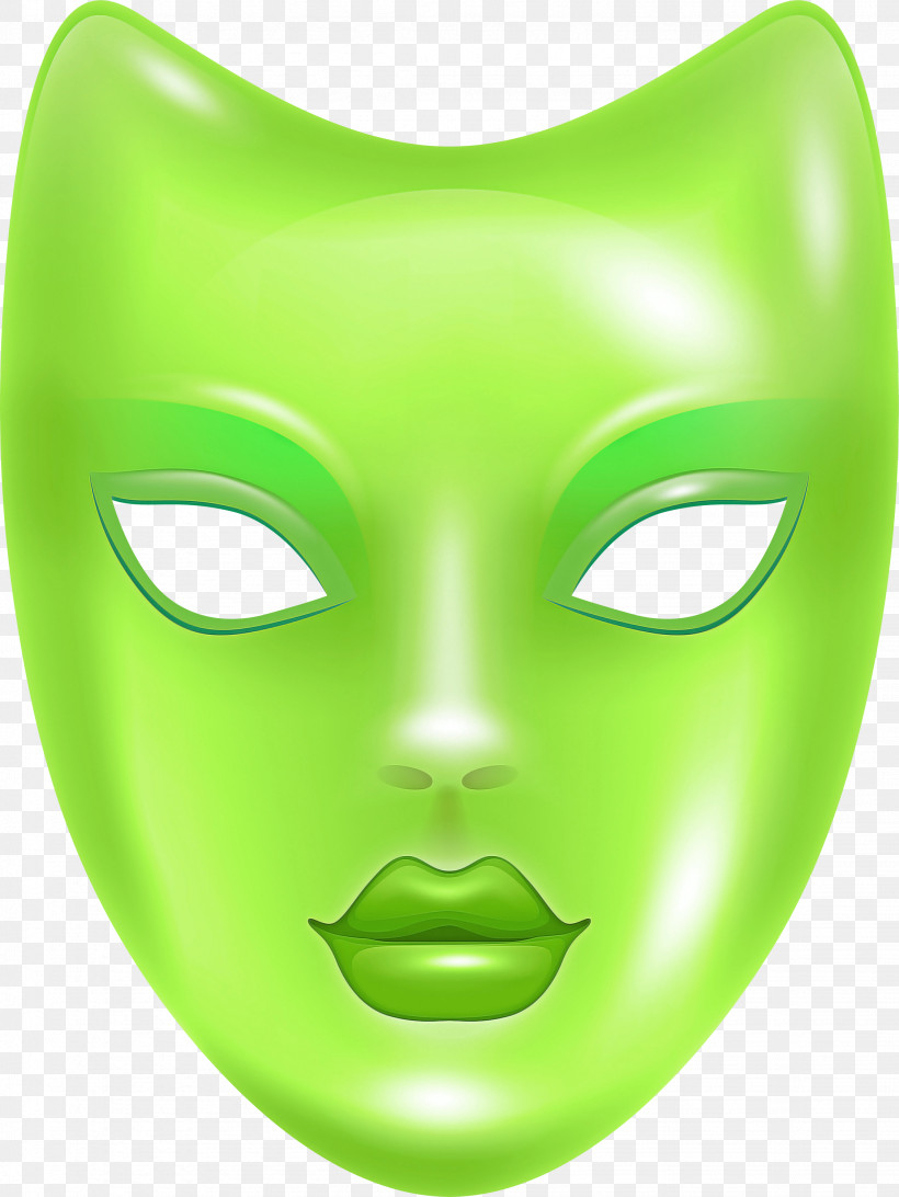 Face Green Head Mouth Masque, PNG, 2251x2999px, Face, Costume, Green, Head, Headgear Download Free