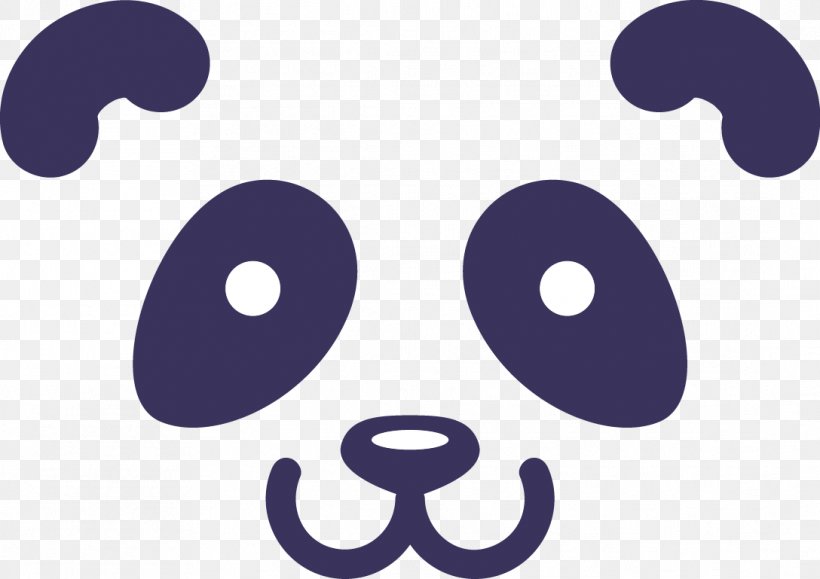 Giant Panda Logo Illustration, PNG, 1088x769px, Giant Panda, Advertising, Area, Art, Blue Download Free