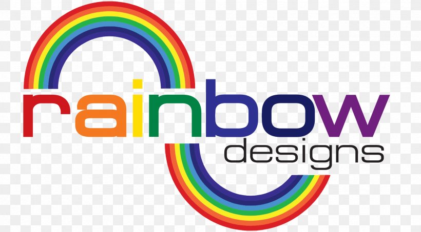 Rainbow Graphic Designer Logo, PNG, 2361x1306px, Rainbow, Area, Art, Brand, Color Download Free