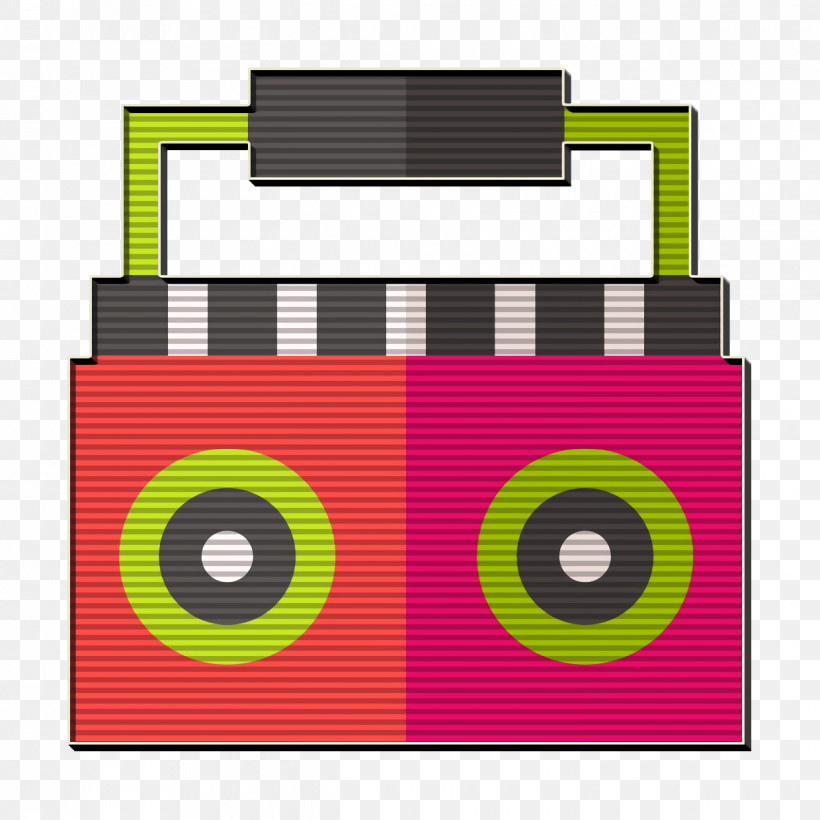 Hip Hop Icon Radio Icon, PNG, 1240x1240px, Hip Hop Icon, Boombox, Cameras Optics, Circle, Pink Download Free