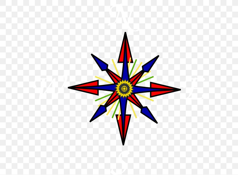 Compass Rose North Vegvísir Helm Of Awe, PNG, 594x601px, Compass, Aegishjalmur, Artwork, Cardinal Direction, Compass Rose Download Free