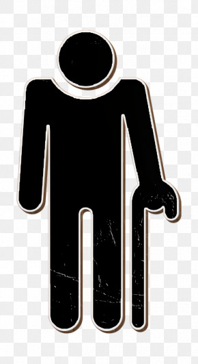 Types Of Families Icon Old Man Icon Cane Icon PNG