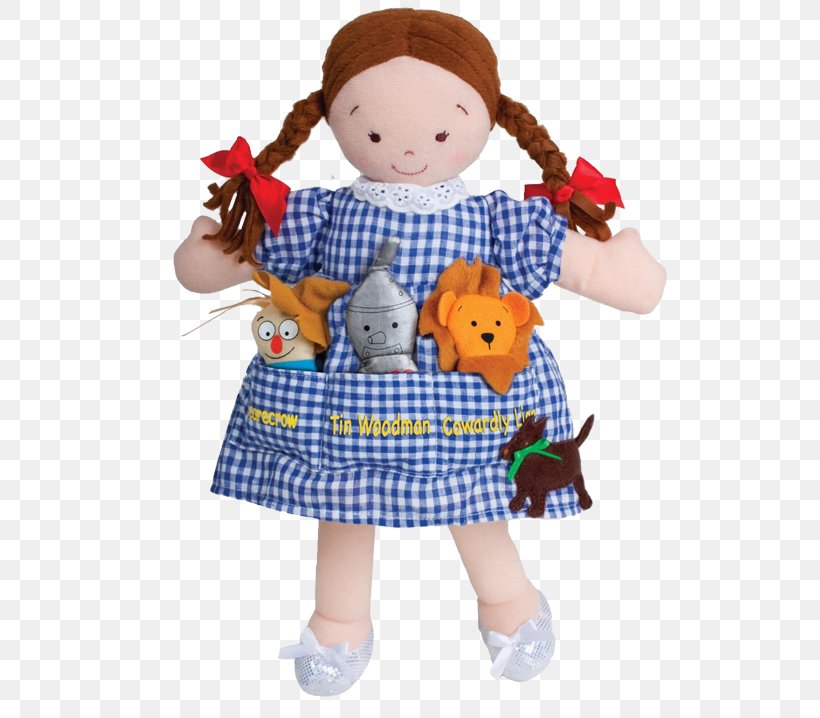 Doll Dorothy Gale The Wonderful Wizard Of Oz Toto Scarecrow, PNG, 562x718px, Doll, Baby Toys, Child, Dorothy Gale, Emerald City Download Free