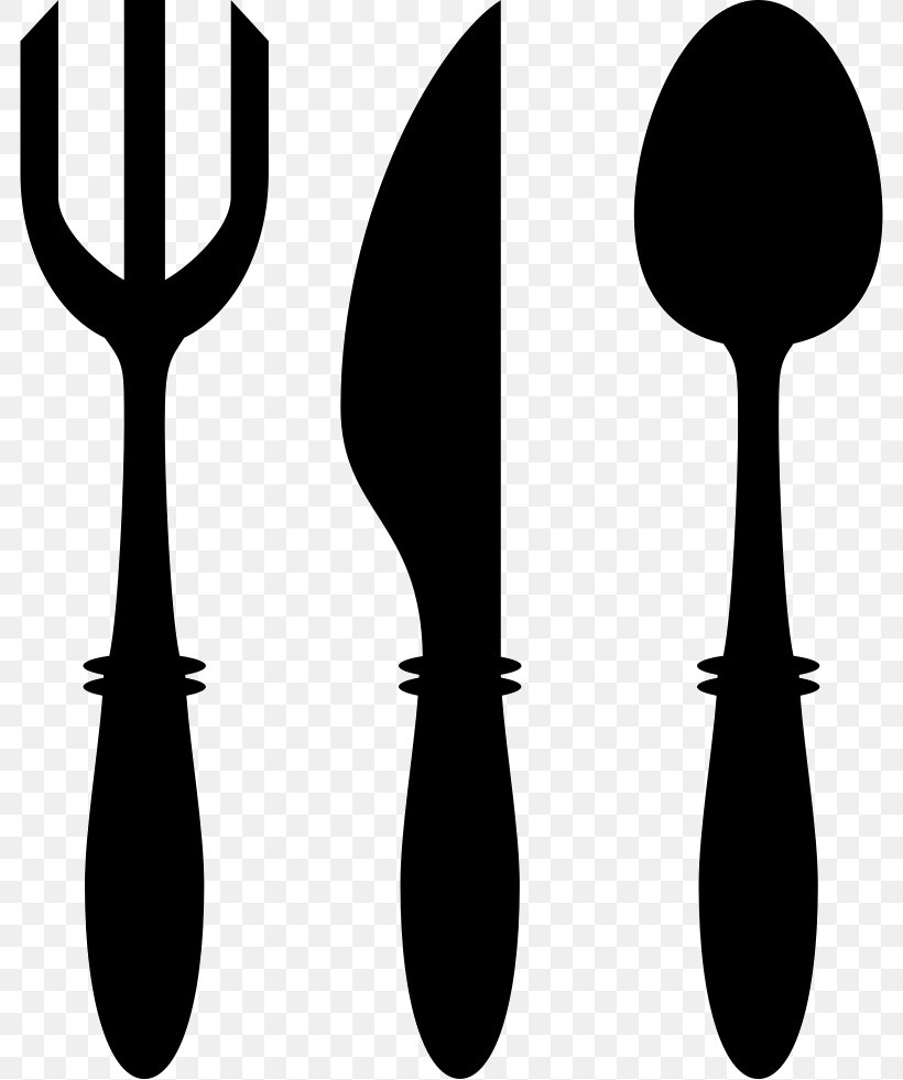 Knife Kitchen Utensil Fork Spoon Cutlery, PNG, 784x981px, Knife, Black And White, Cutlery, Fork, Furniture Download Free