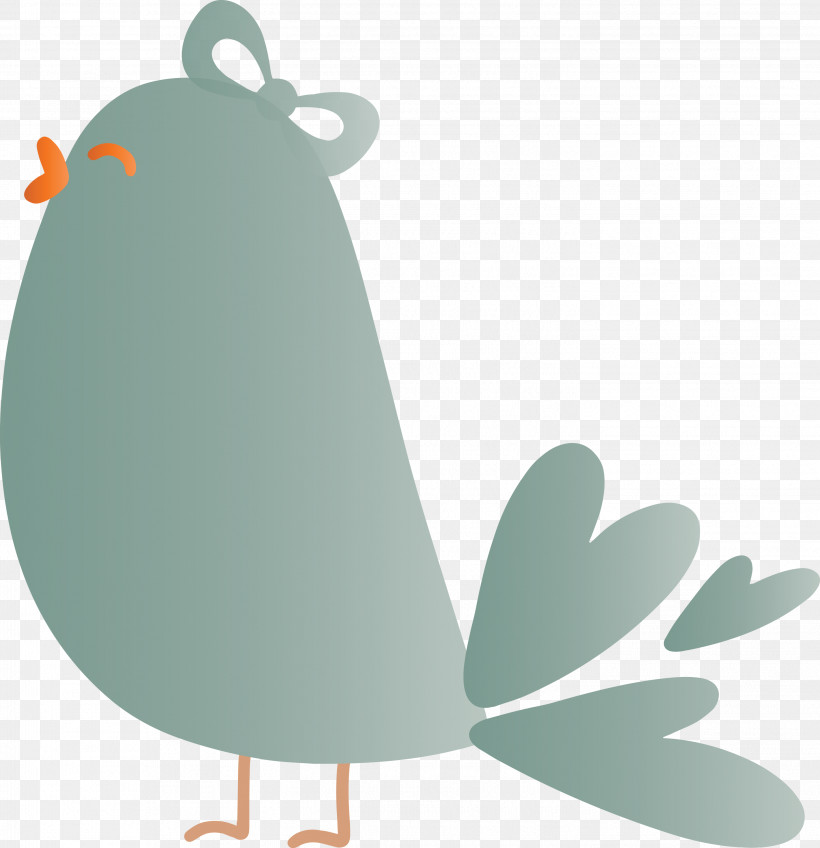 Chicken Rooster Cartoon Bird Beak, PNG, 2898x3000px, Cute Cartoon Bird, Beak, Bird, Cartoon, Chicken Download Free