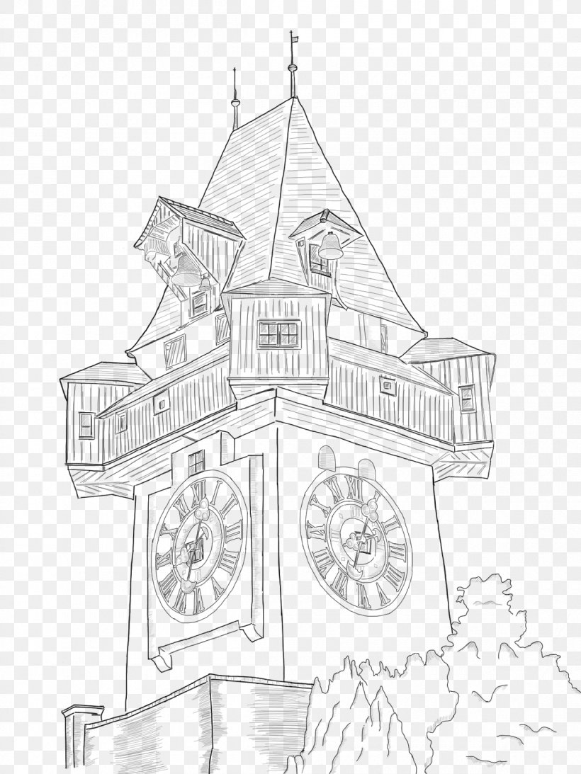 Facade Line Art Sketch, PNG, 1200x1600px, Facade, Artwork, Black And White, Drawing, Line Art Download Free