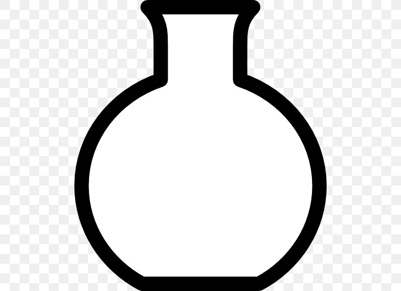 Laboratory Flasks Round-bottom Flask Erlenmeyer Flask Clip Art, PNG, 516x596px, Laboratory Flasks, Artwork, Beaker, Black, Black And White Download Free