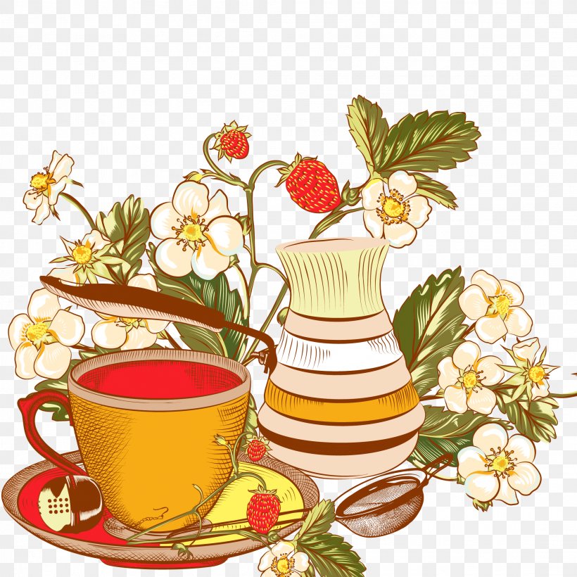 Teacup Coffee Cafe, PNG, 2222x2222px, Tea, Cafe, Coffee, Coffee Cup, Cup Download Free