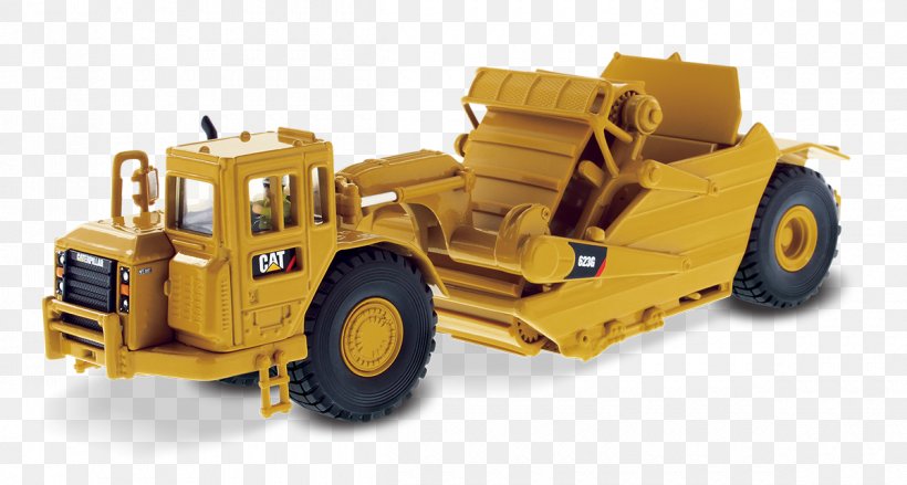 Caterpillar Inc. Wheel Tractor-scraper Heavy Machinery Die-cast Toy 1:50 Scale, PNG, 1200x643px, 150 Scale, Caterpillar Inc, Allischalmers, Bulldozer, Construction Equipment Download Free