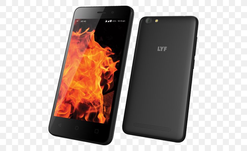 LYF Jio 4G Dual SIM Smartphone, PNG, 500x500px, Lyf, Android, Communication Device, Dual Sim, Electronic Device Download Free
