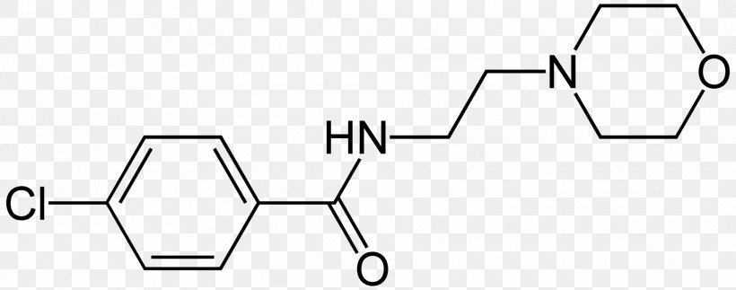 Moclobemide Monoamine Oxidase Benzamide Morpholine Anxiety Disorder, PNG, 1920x757px, Moclobemide, Anxiety Disorder, Area, Benzamide, Black And White Download Free