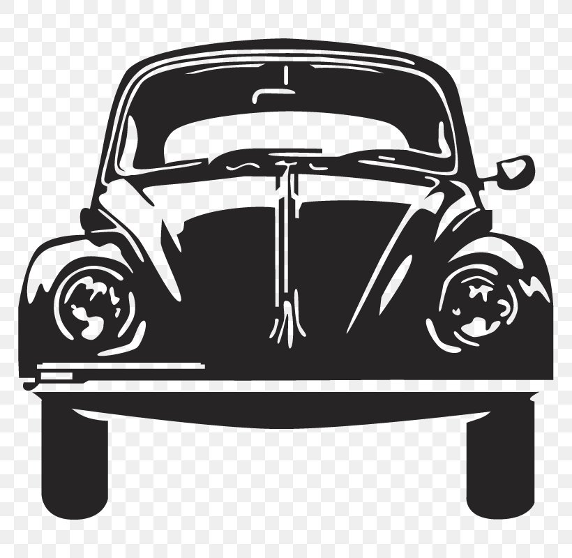 Car Volkswagen Paper Wall Decal Sticker, PNG, 800x800px, 2018 Volkswagen Beetle Convertible, Car, Art, Automotive Design, Black And White Download Free