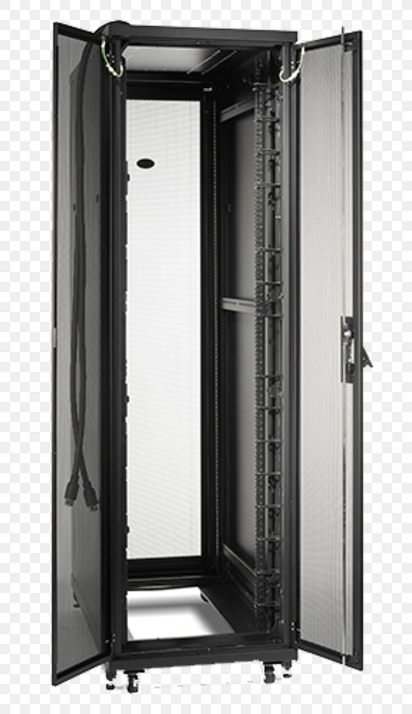 Computer Cases & Housings Computer Servers Electrical Enclosure APC By Schneider Electric Computer Hardware, PNG, 750x1420px, Computer Cases Housings, Apc By Schneider Electric, Black, Computer, Computer Case Download Free