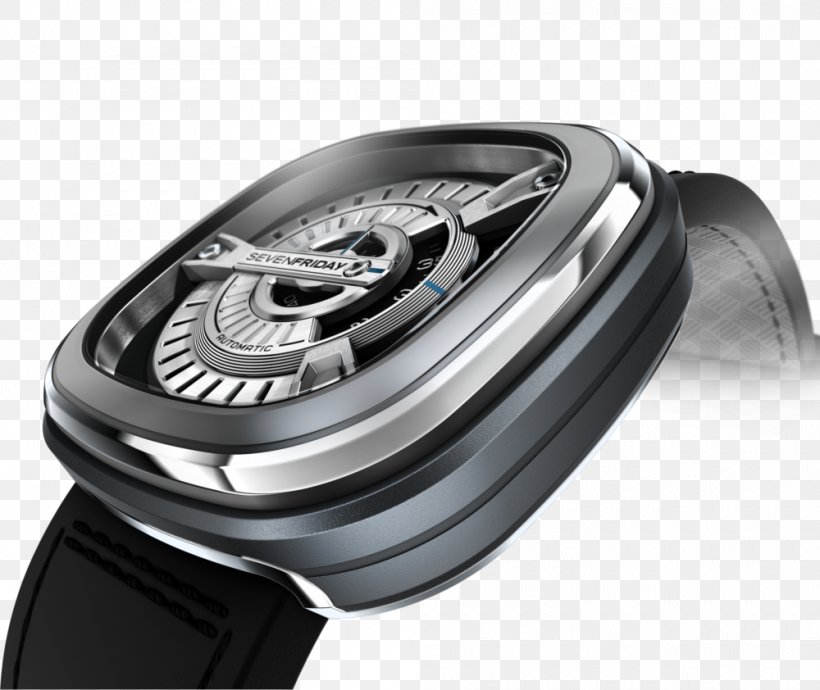 Automatic Watch SevenFriday Clock Mechanical Watch, PNG, 1000x842px, Watch, Automatic Watch, Brand, Clock, Hardware Download Free