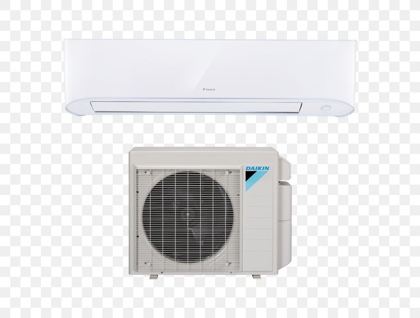 Daikin Air Conditioning Heat Pump Seasonal Energy Efficiency Ratio HVAC, PNG, 620x620px, Daikin, Air Conditioning, Air Source Heat Pumps, British Thermal Unit, Central Heating Download Free