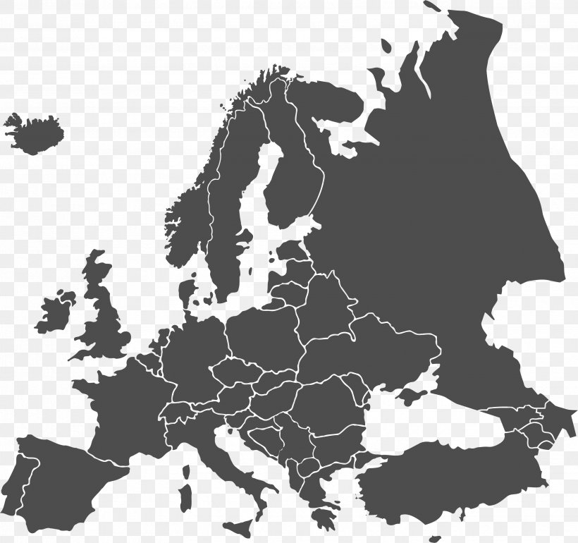 European Union World Map Vector Graphics, PNG, 3513x3299px, Europe, Black, Black And White, Blank Map, European Union Download Free