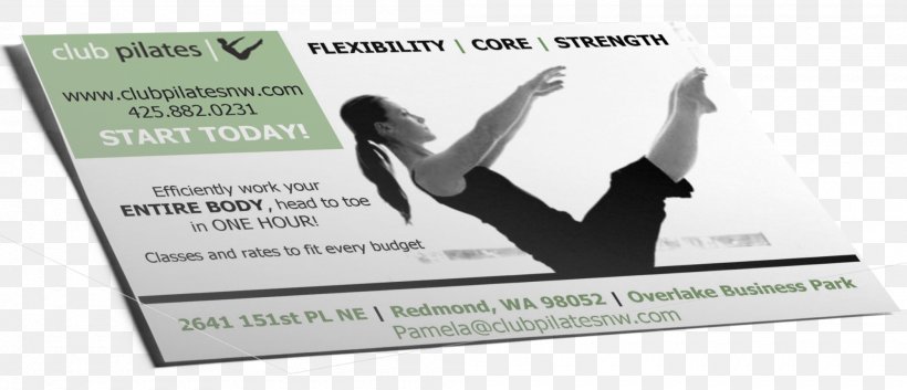 Pilates Flyer Advertising Poster Physical Fitness, PNG, 2000x861px, Pilates, Advertising, Book, Brand, Business Download Free