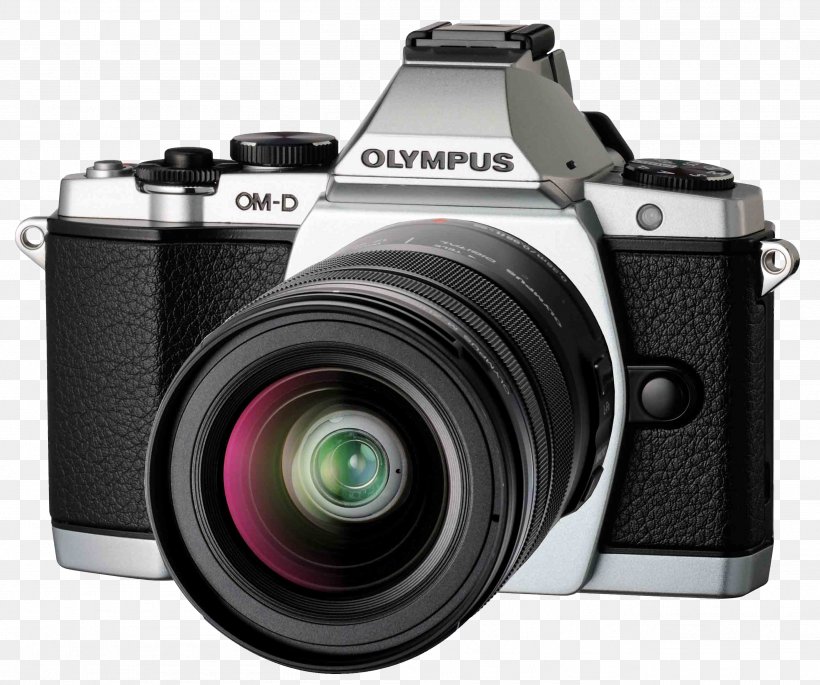 Olympus OM-D E-M5 Mark II Four Thirds System Mirrorless Interchangeable-lens Camera, PNG, 2612x2185px, Olympus Omd Em5, Camera, Camera Accessory, Camera Lens, Cameras Optics Download Free
