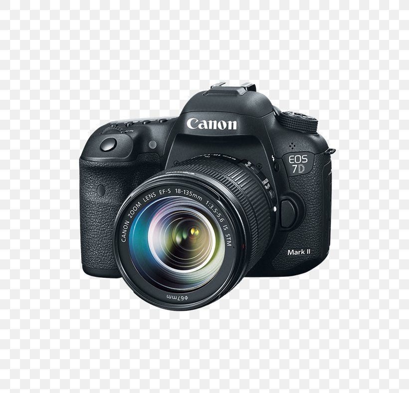 Canon EOS 7D Mark II Canon EF-S 18–135mm Lens Digital SLR, PNG, 788x788px, Canon Eos 7d Mark Ii, Camera, Camera Accessory, Camera Lens, Cameras Optics Download Free