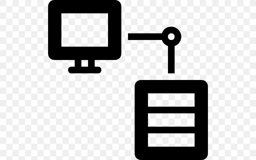 Computer Servers Database Electronics Backup, PNG, 512x512px, Computer Servers, Area, Backup, Black And White, Brand Download Free
