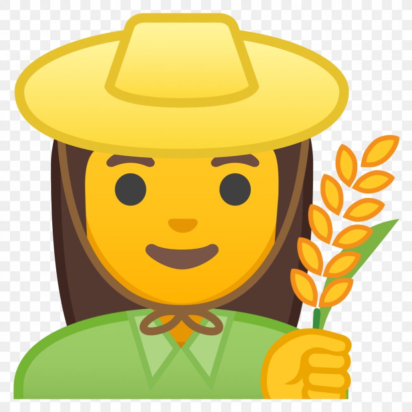 Emoji Agriculturist Clip Art, PNG, 1024x1024px, Emoji, Agriculture, Agriculturist, Art Emoji, Cartoon Download Free