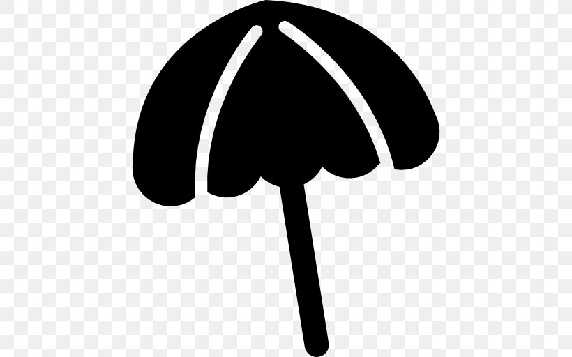 Beach Umbrella, PNG, 512x512px, Symbol, Audio, Black, Black And White, Container Download Free