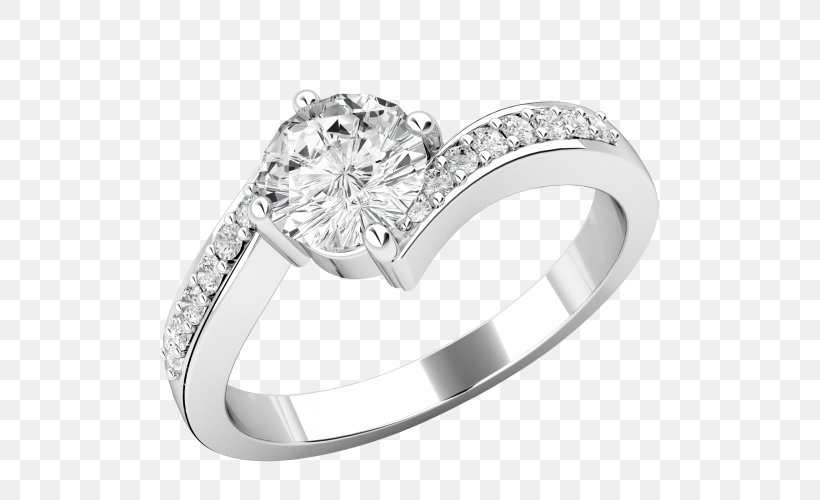 Earring Wedding Ring Engagement Ring Diamond, PNG, 500x500px, Ring, Bijou, Body Jewelry, Brilliant, Diamond Download Free