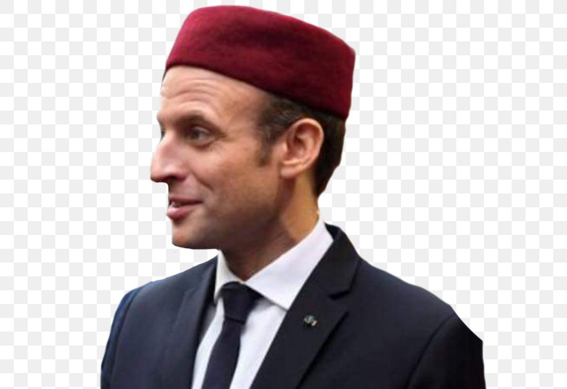 Emmanuel Macron France Tunis Chéchia Fes, PNG, 750x563px, Emmanuel Macron, Cap, Facial Hair, Fes, France Download Free