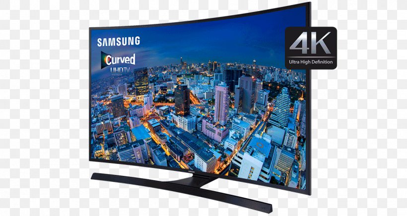 Smart TV 4K Resolution Samsung Ultra-high-definition Television LED-backlit LCD, PNG, 1293x689px, 4k Resolution, Smart Tv, Advertising, Banner, Brand Download Free