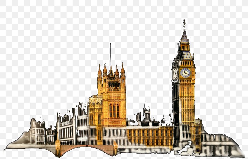 Big Ben London Eye Drawing Tom Ford Desktop Wallpaper, PNG, 800x527px, Big Ben, Building, Castle, Clock Tower, Display Resolution Download Free