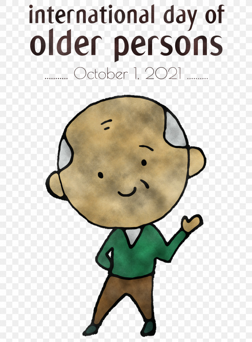 International Day For Older Persons Older Person Grandparents, PNG, 2213x3000px, International Day For Older Persons, Ageing, Cartoon, Copyright Notice, Grandfather Download Free