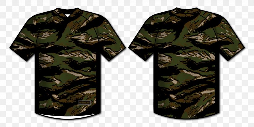 Military Camouflage T-shirt Clothing Sleeve Uniform, PNG, 2048x1031px, Military Camouflage, Brand, Camouflage, Clothing, Jersey Download Free