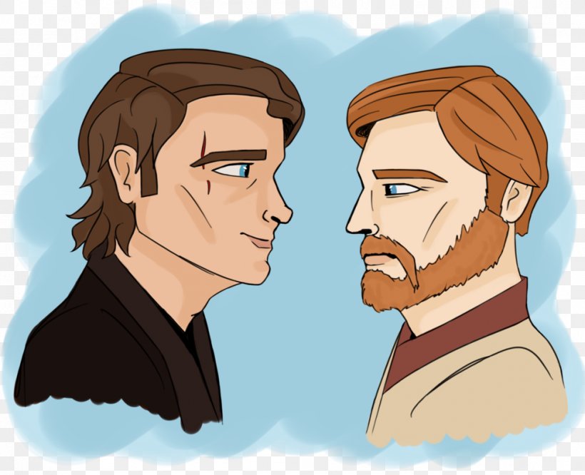 Art Obi-Wan Kenobi Nose Cheek, PNG, 991x806px, Watercolor, Cartoon, Flower, Frame, Heart Download Free