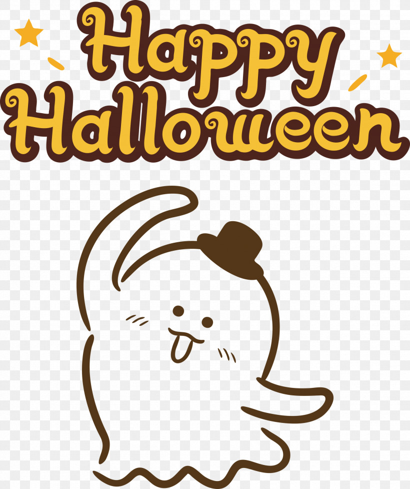 Happy Halloween, PNG, 2517x3000px, Happy Halloween, Behavior, Biology, Cartoon, Happiness Download Free