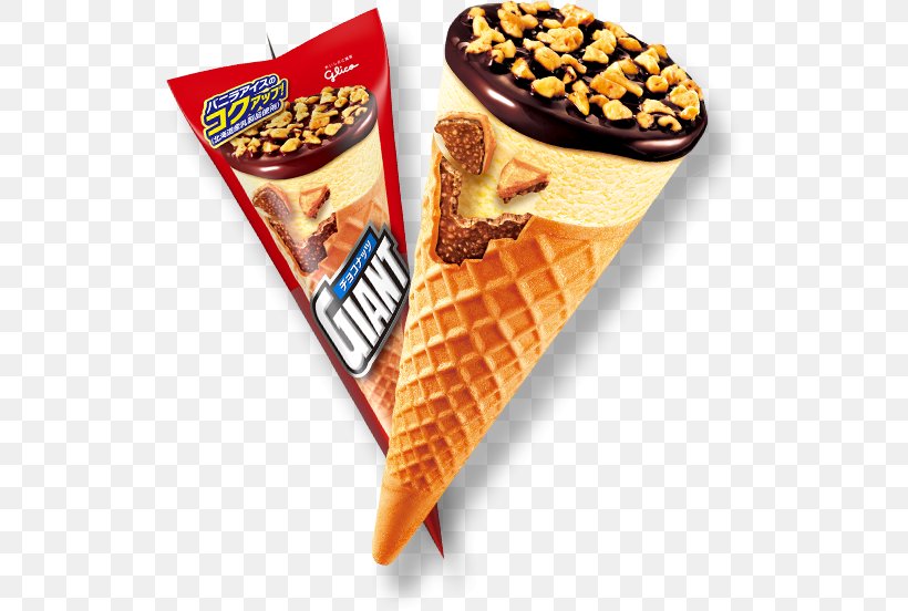 Ice Cream Cones ジャイアントコーン Nestlé Crunch Chocolate, PNG, 522x552px, Ice Cream, Chocolate, Confectionery, Dessert, Ezaki Glico Co Ltd Download Free