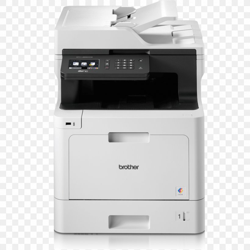 Brother Industries Multi-function Printer Laser Printing, PNG, 960x960px, Brother Industries, Automatic Document Feeder, Business, Color Printing, Duplex Printing Download Free