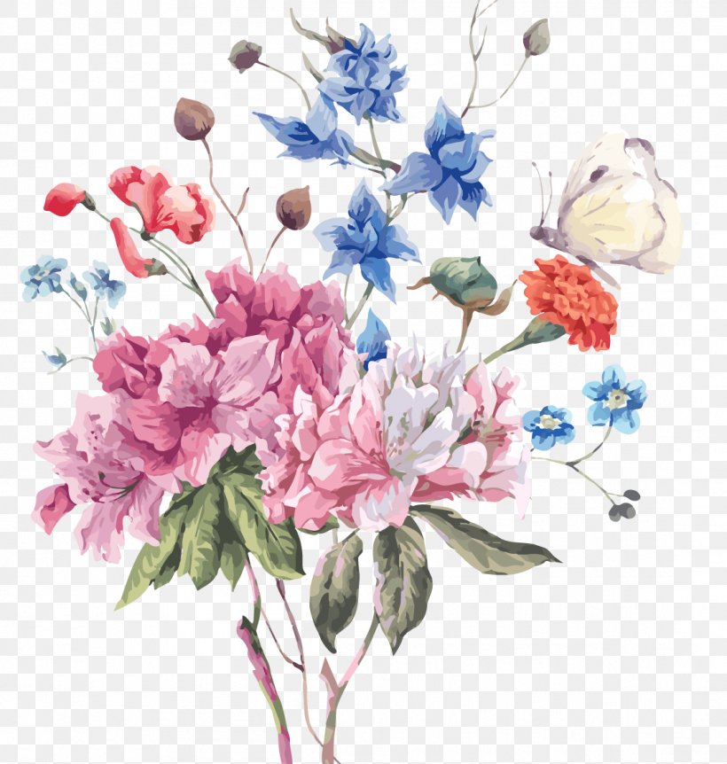 Flower Bouquet Stock Photography Stock Illustration, PNG, 1106x1163px, Flower, Art, Blossom, Branch, Creative Arts Download Free