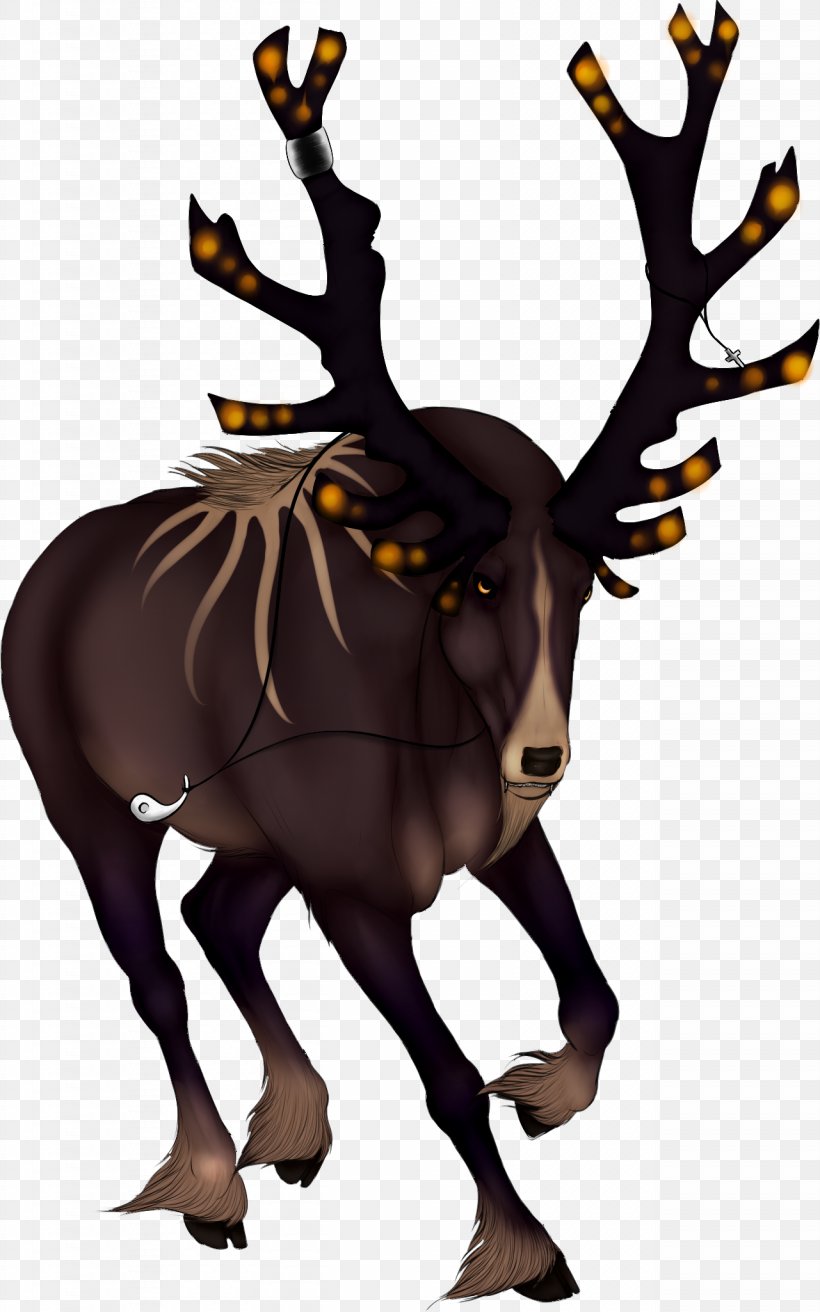 Reindeer Elk Antler Character Clip Art, PNG, 1281x2050px, Reindeer, Animal, Antler, Character, Deer Download Free